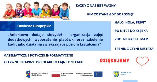 Zakończenie projektu „Aniołkowo dodaje skrzydeł” - więcej informacji
